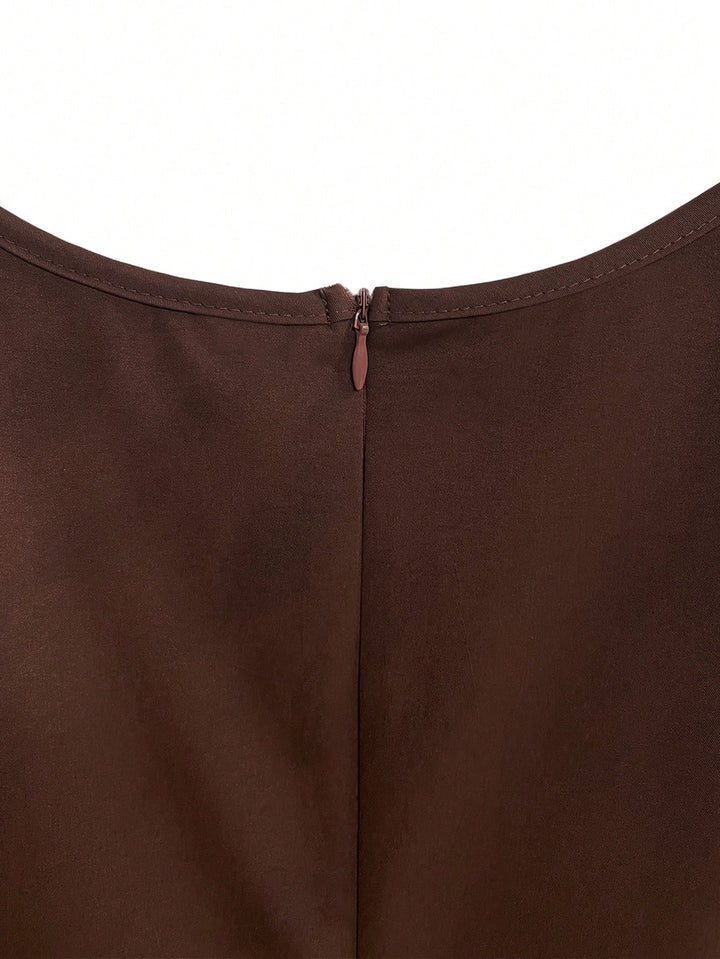 Rochie SHEIN, maro