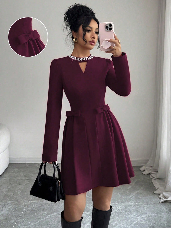 Rochie mini SHEIN, vișiniu