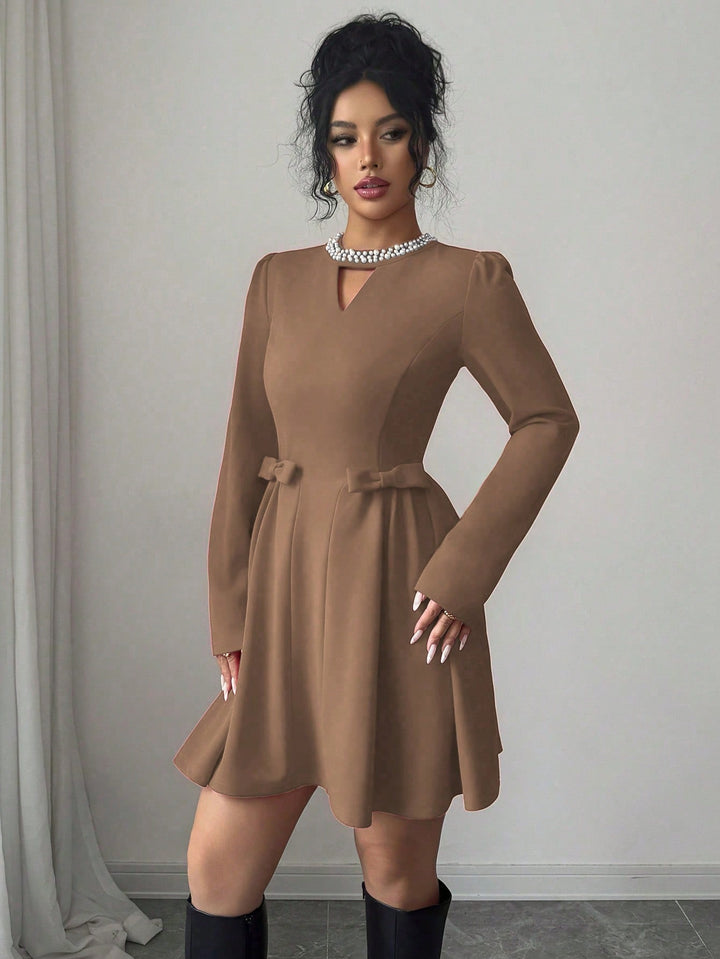 Rochie mini SHEIN, maro