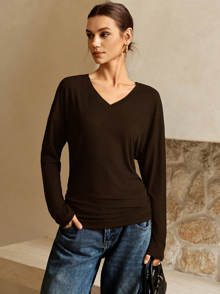 SHEIN blúz, barna