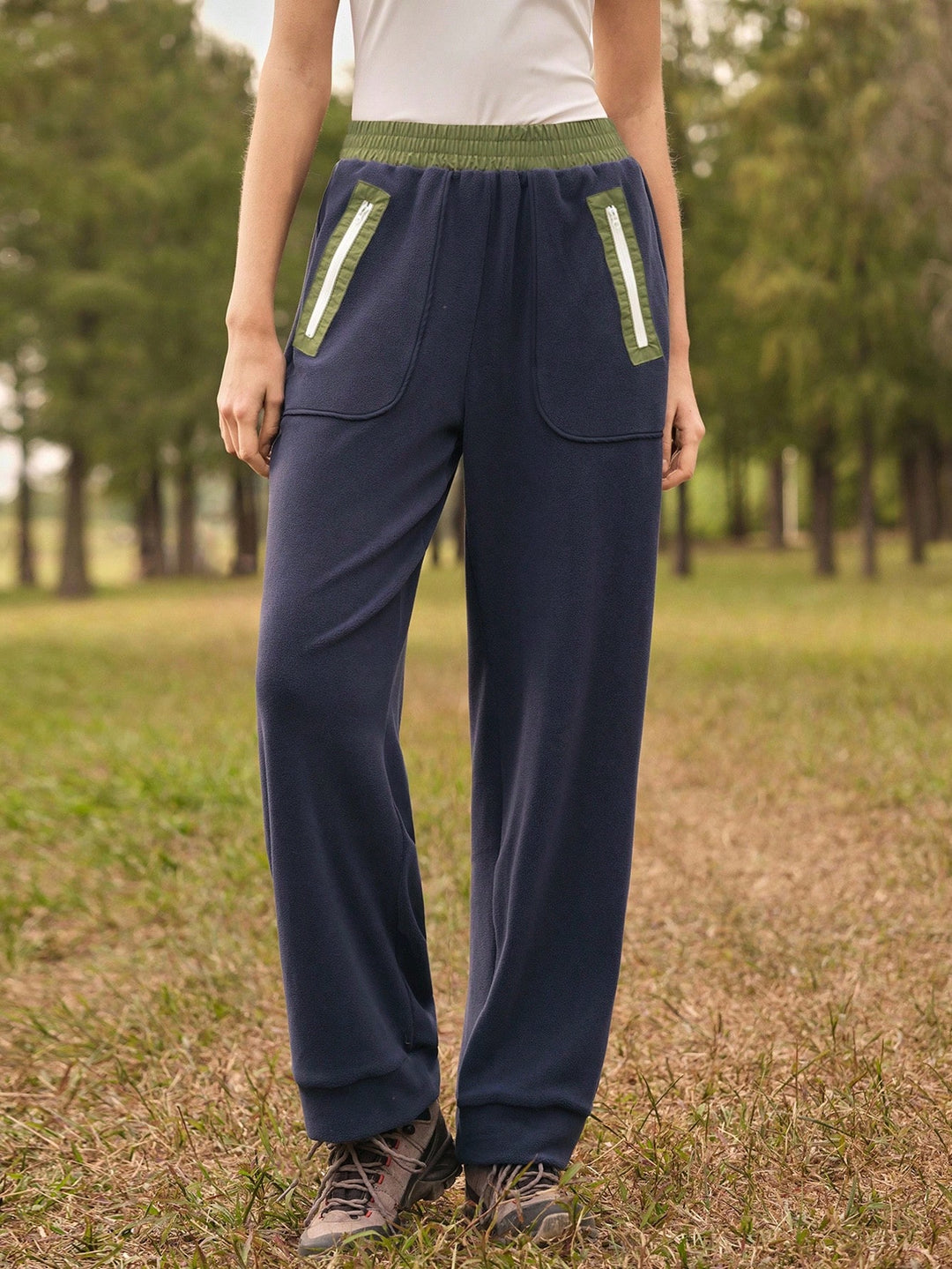 Pantaloni SHEIN, albastru