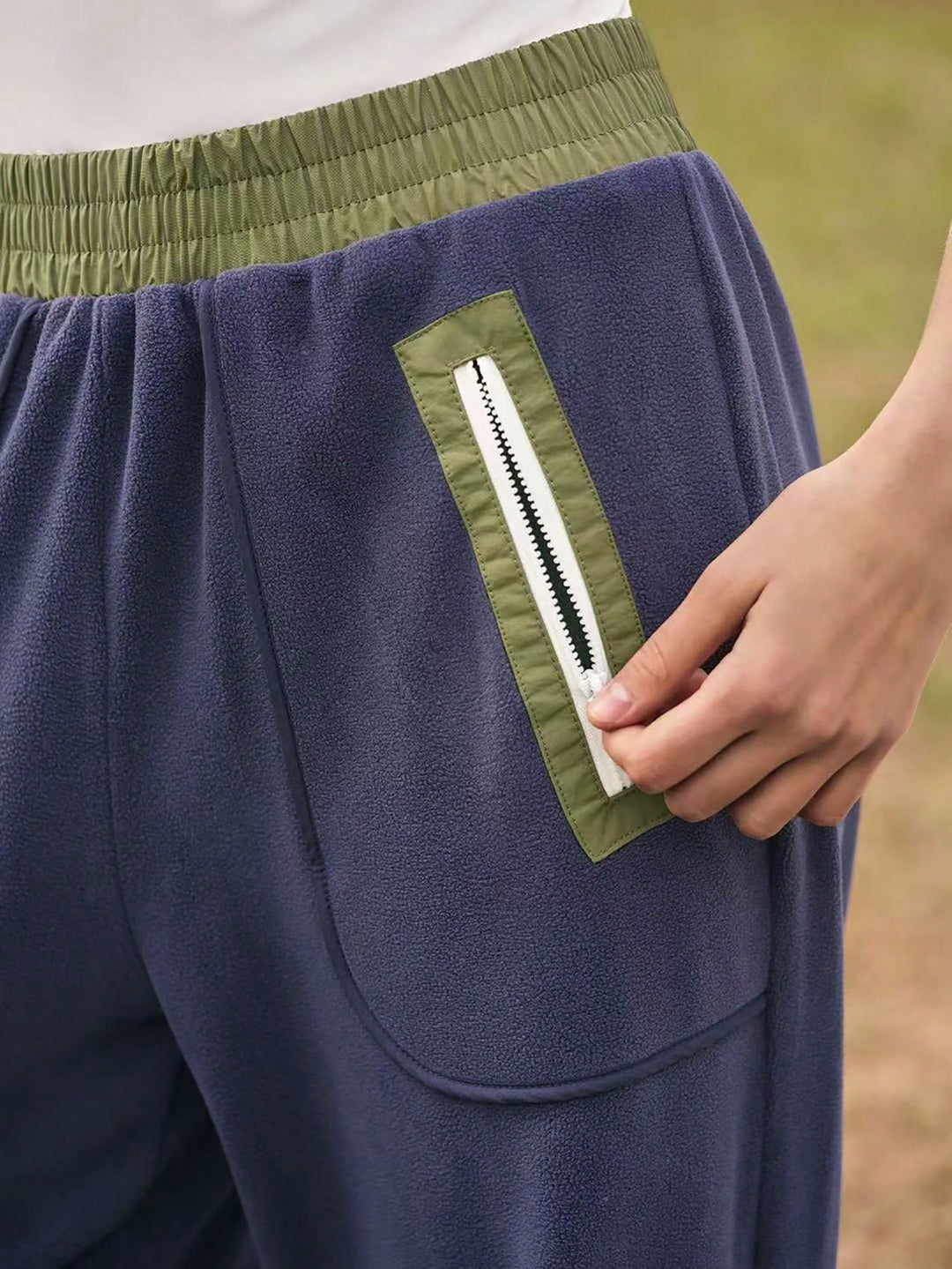 Pantaloni SHEIN, albastru