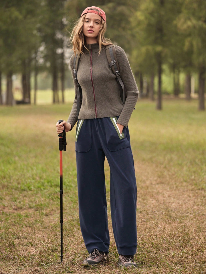 Pantaloni SHEIN, albastru