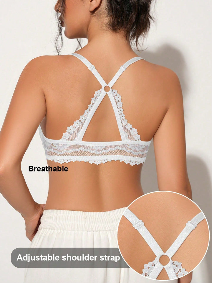 Sutien SHEIN, alb