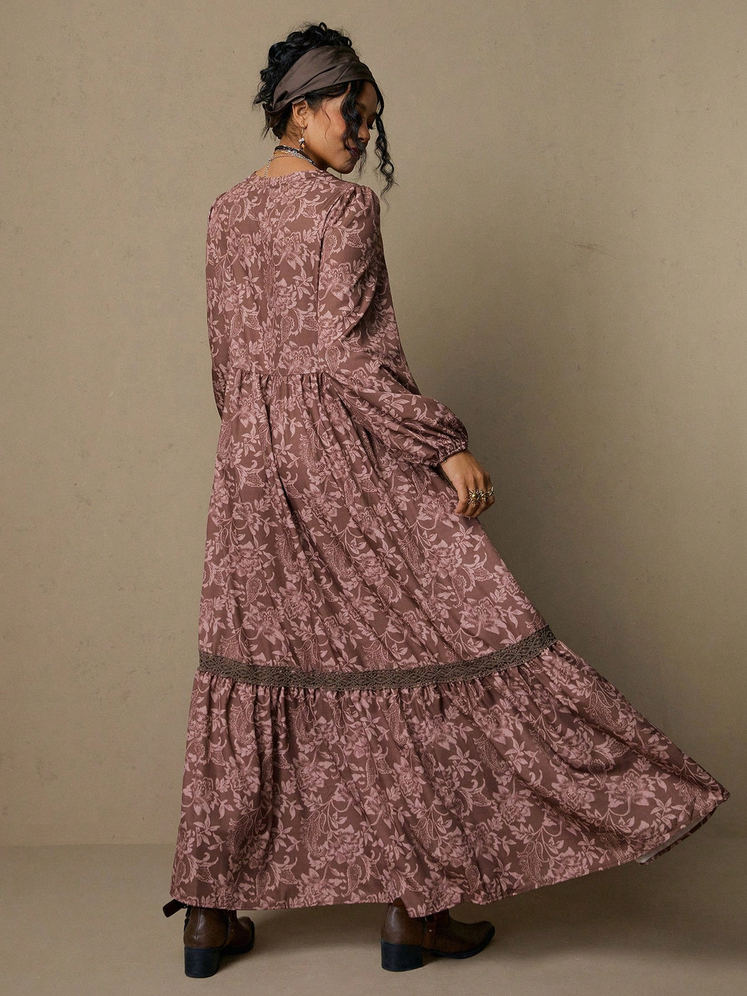 Rochie SHEIN, maro