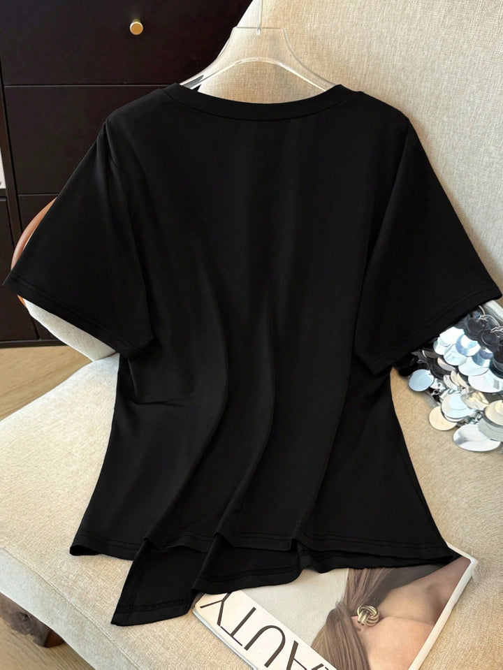 SHEIN Black T-Shirt