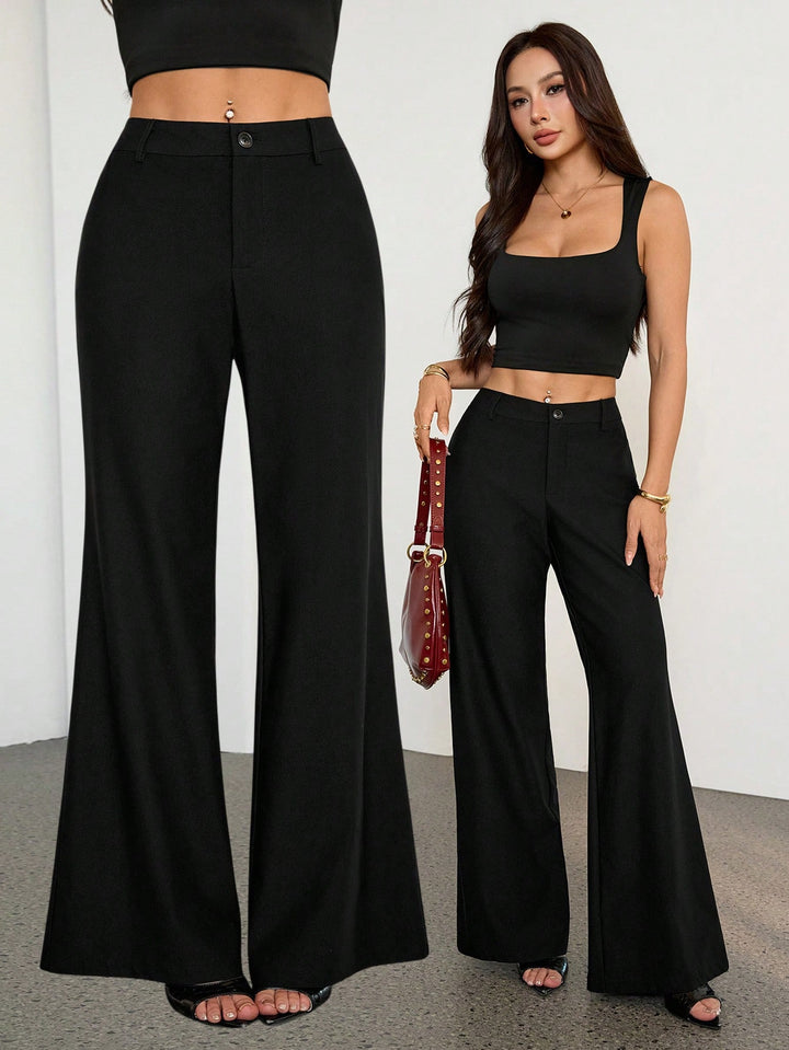 Pantaloni SHEIN, negru