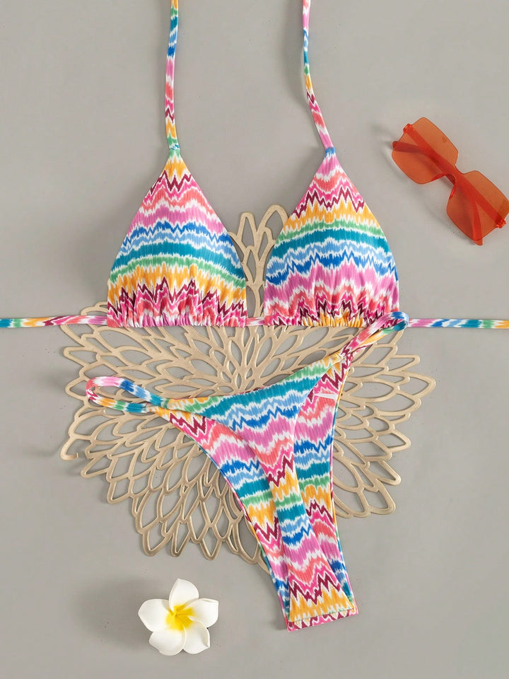 Set bikini SHEIN, mix culori