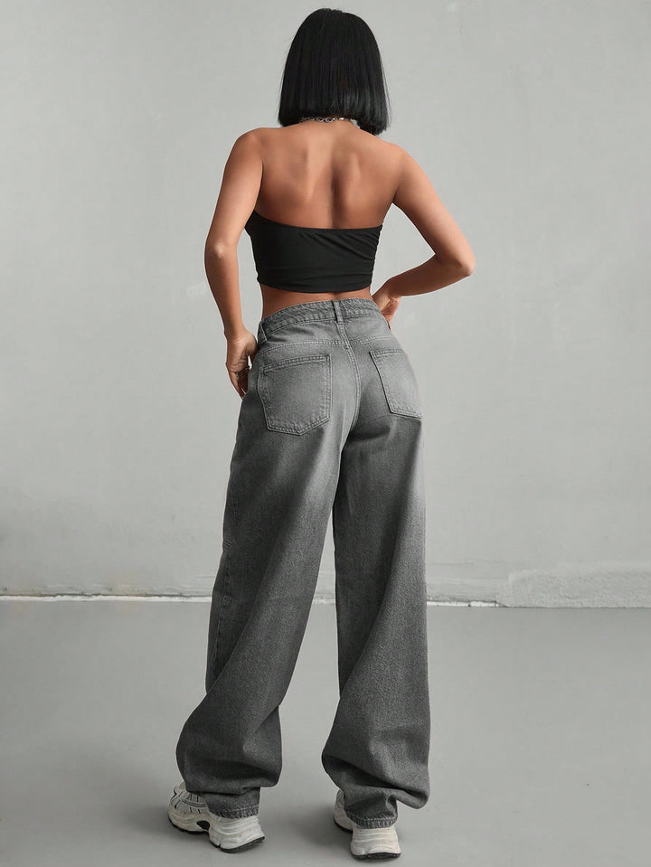 Jeans SHEIN, gri