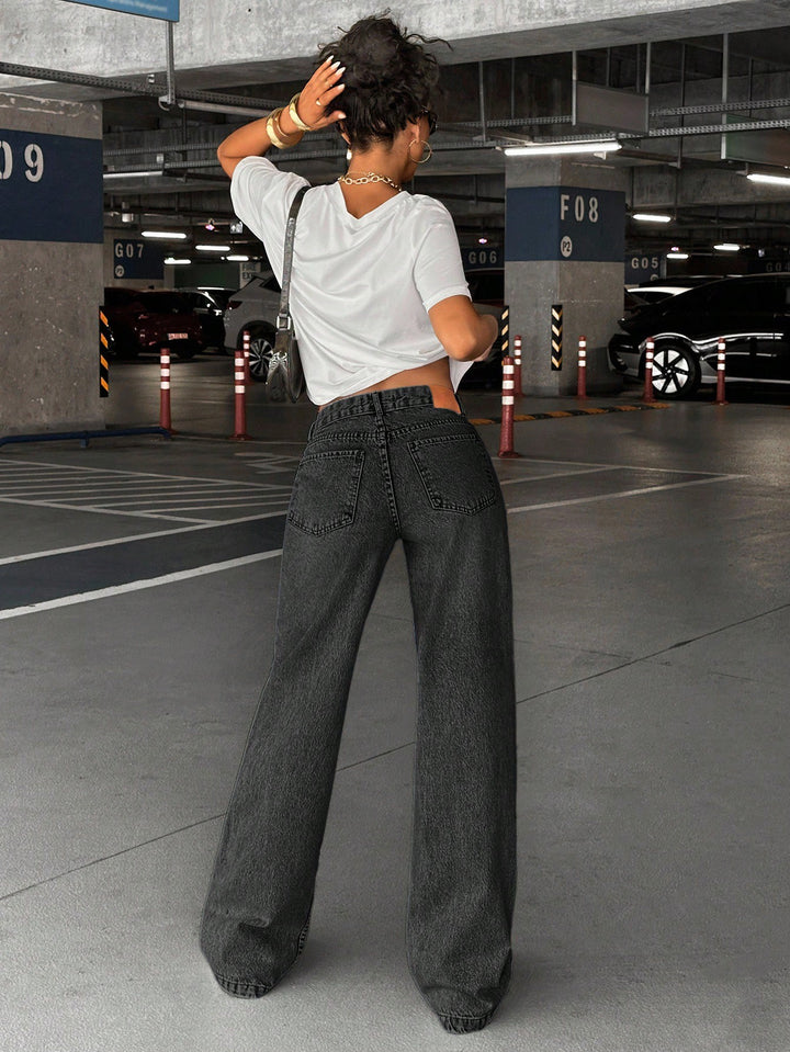 Jeans SHEIN, gri