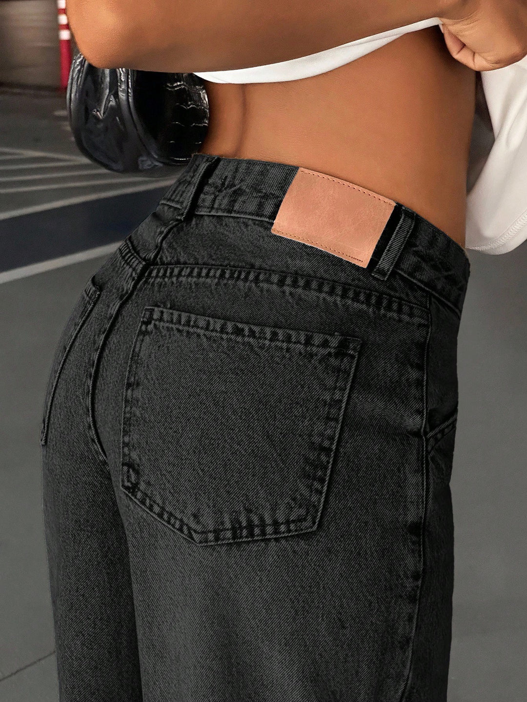 Jeans SHEIN, gri