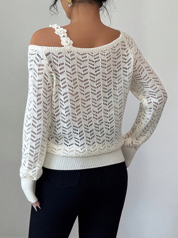 Pulover SHEIN, crem