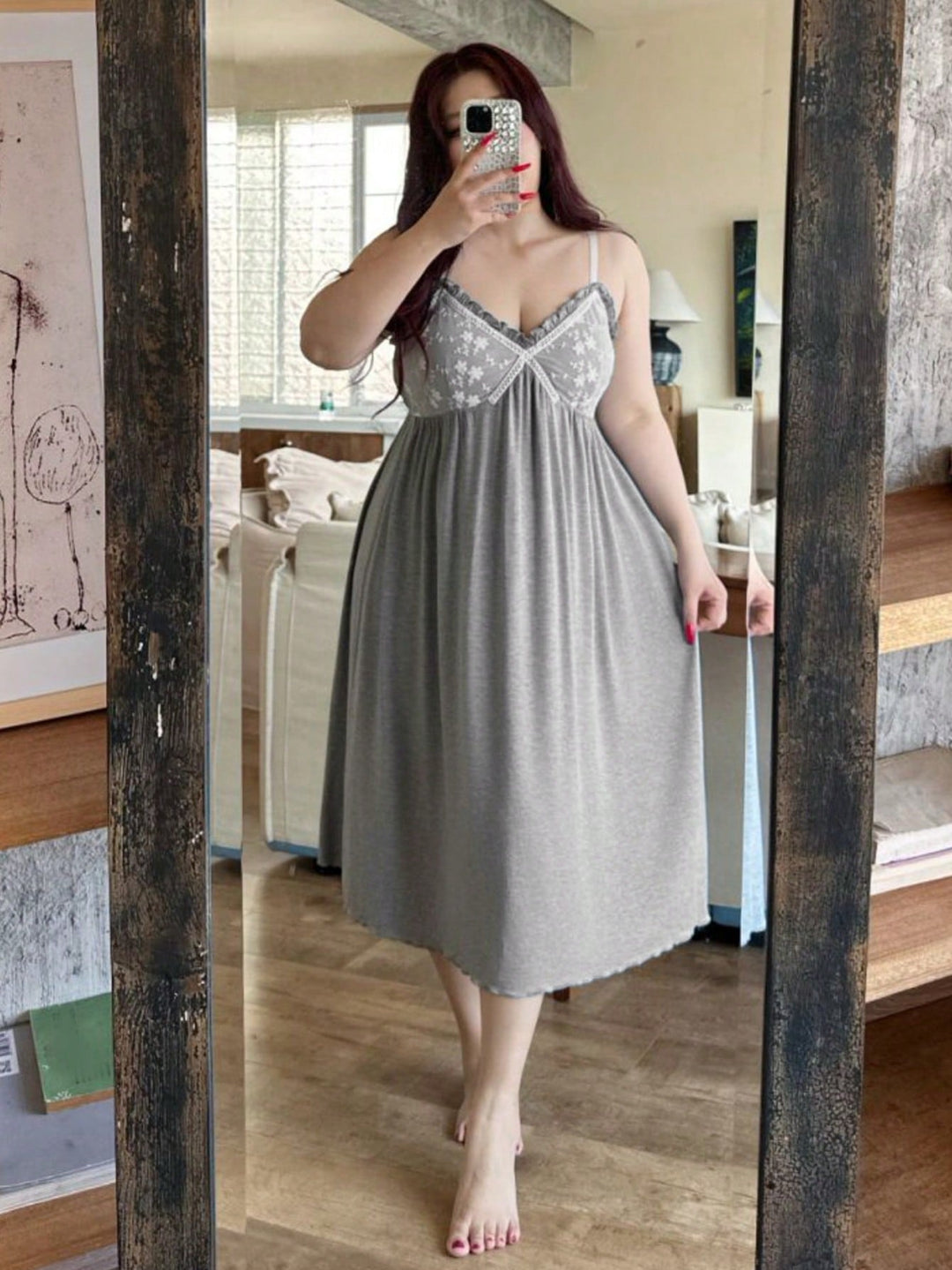 Rochie SHEIN, gri