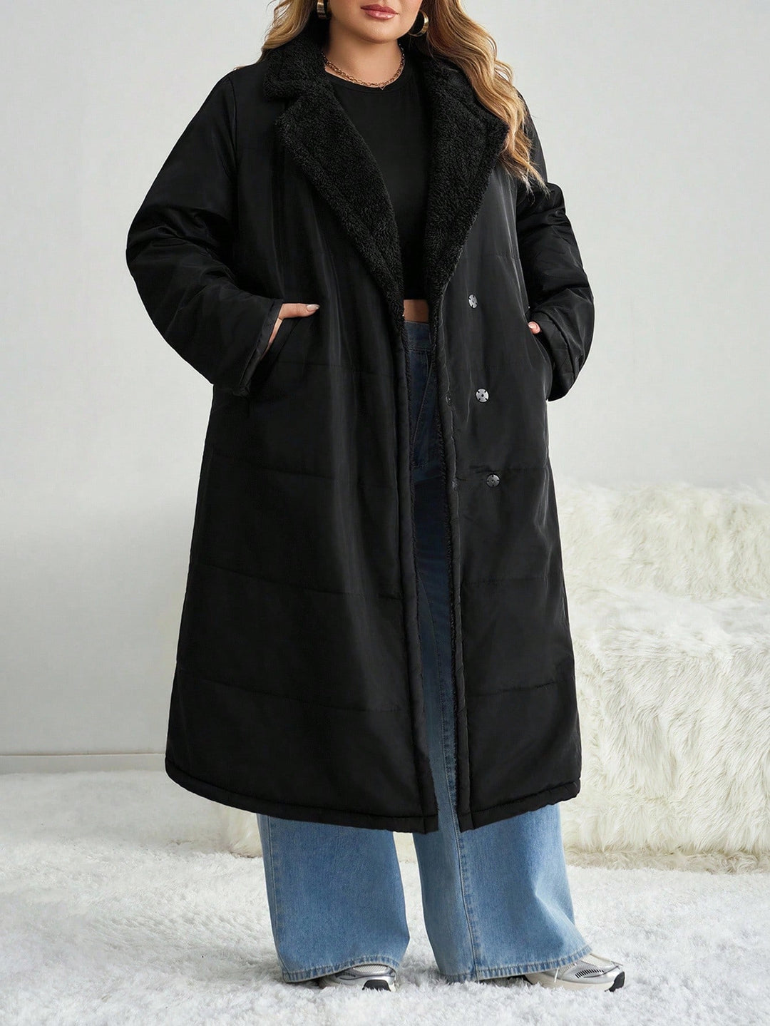 Palton SHEIN, negru