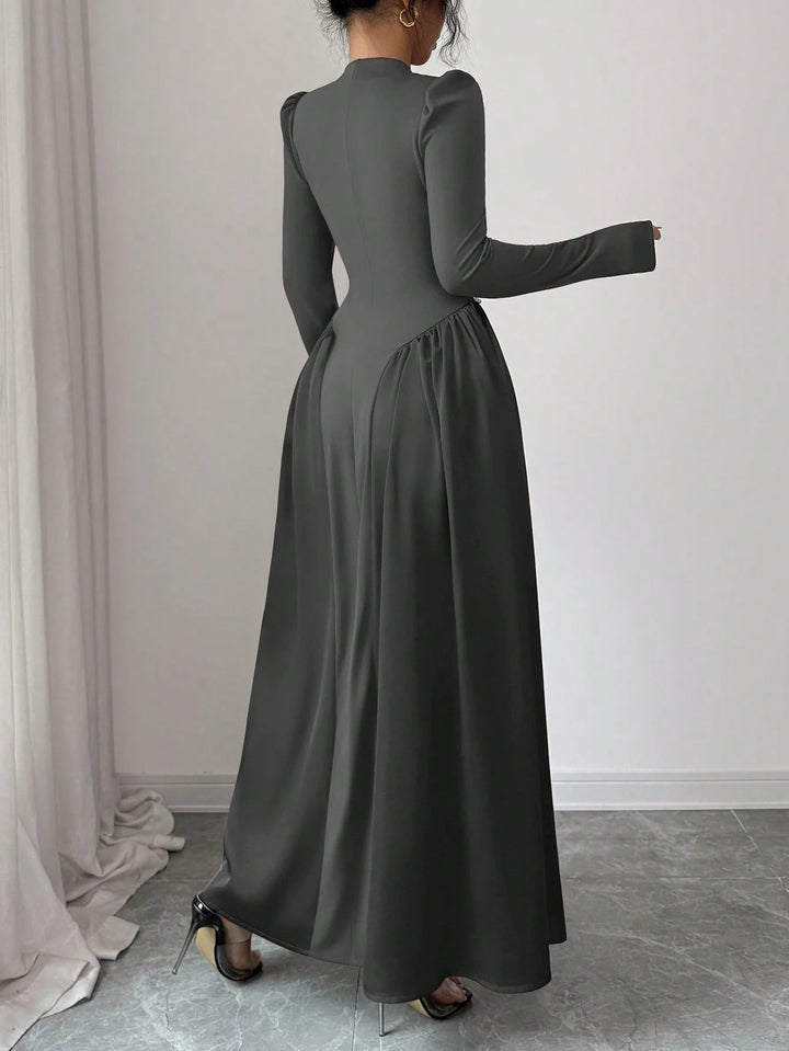 Rochie maxi SHEIN, gri