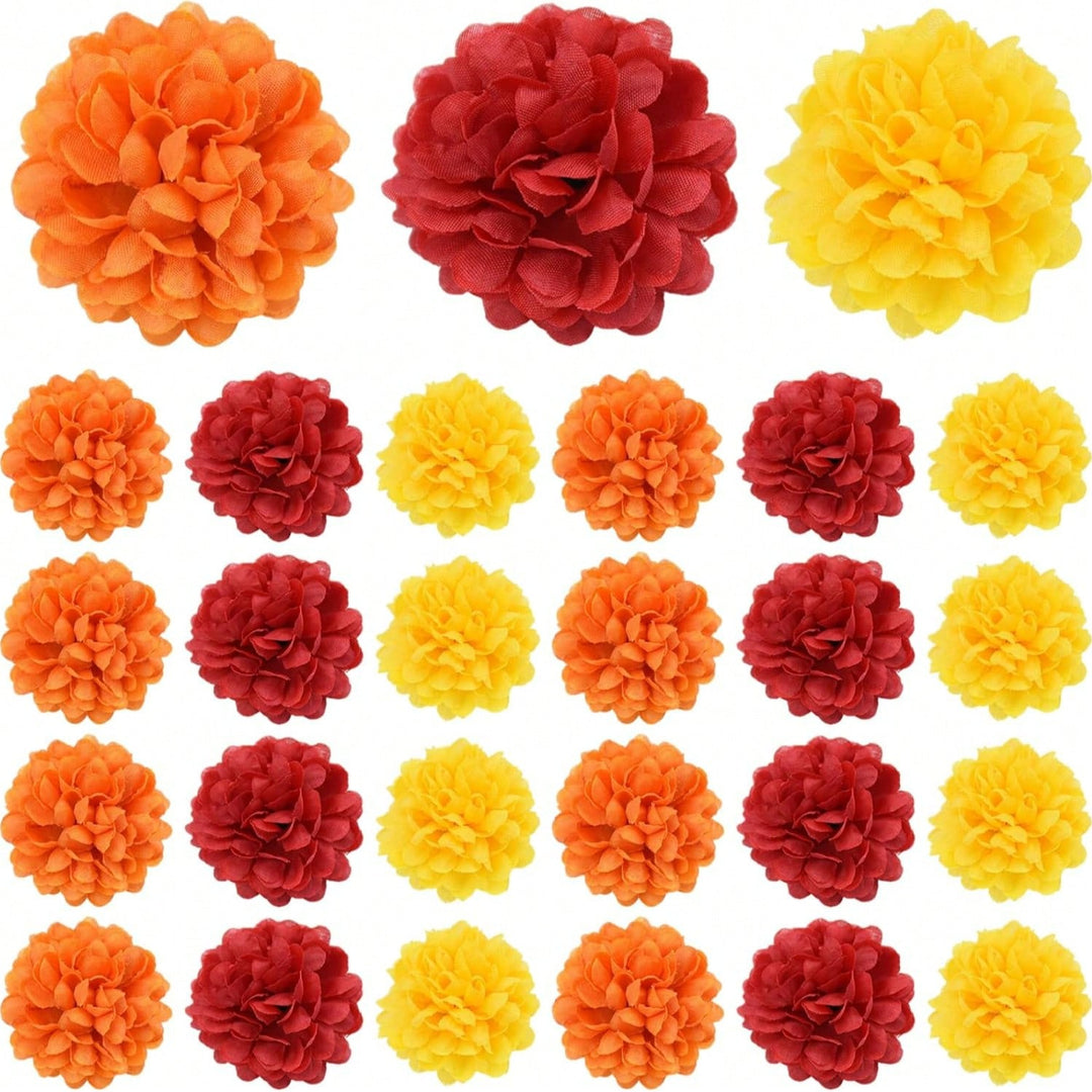 Floari artificiale SHEIN, mix culori