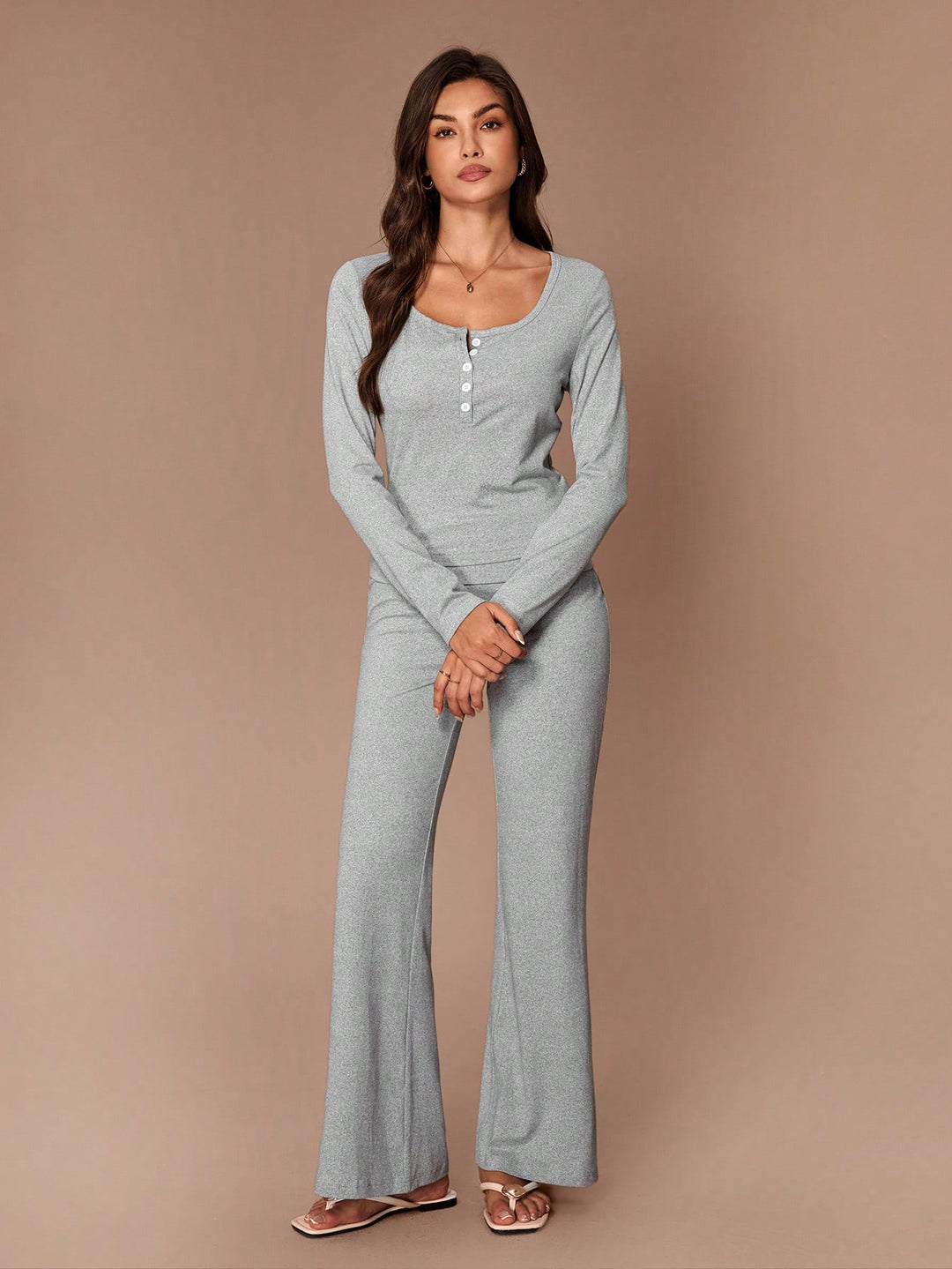 Set pijamale SHEIN, gri