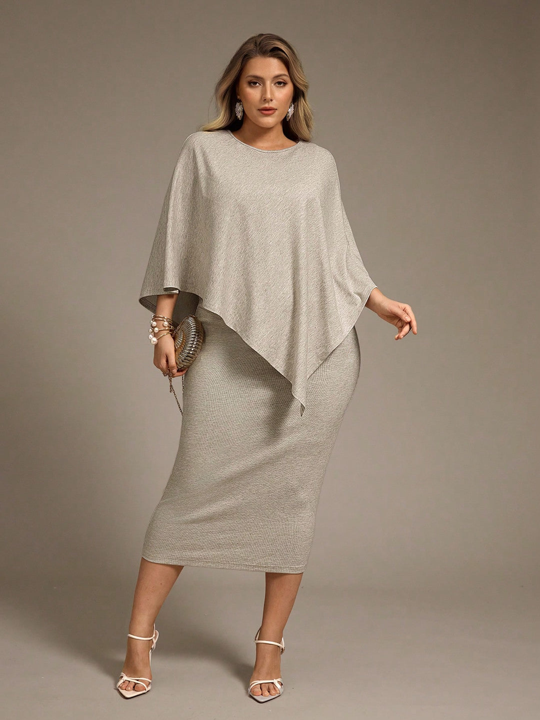 SHEIN szett, khaki