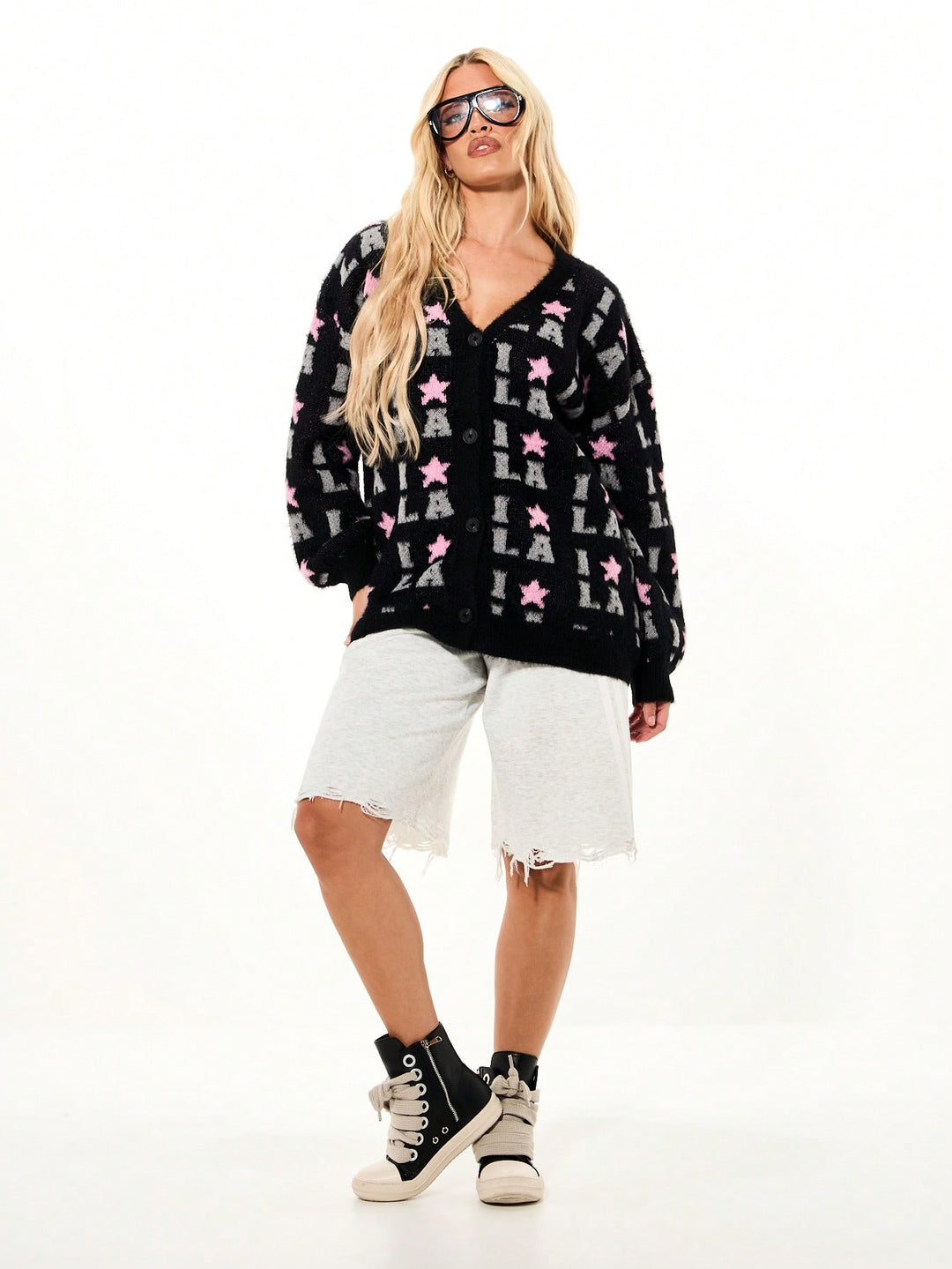 Cardigan SHEIN, negru