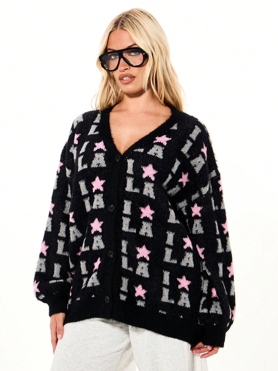 Cardigan SHEIN, negru