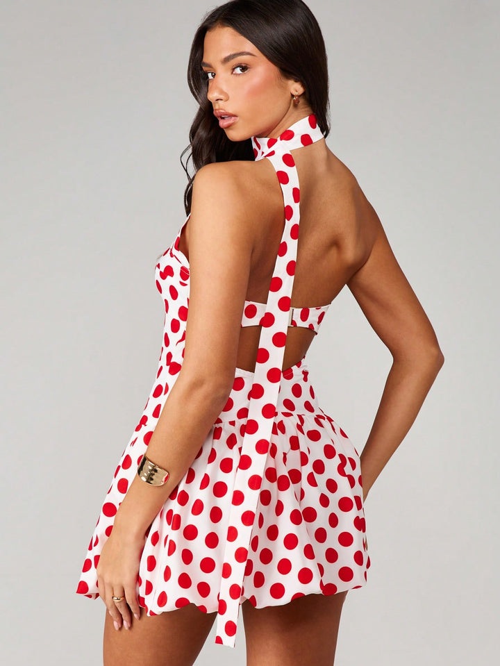 SHEIN mini dress, red