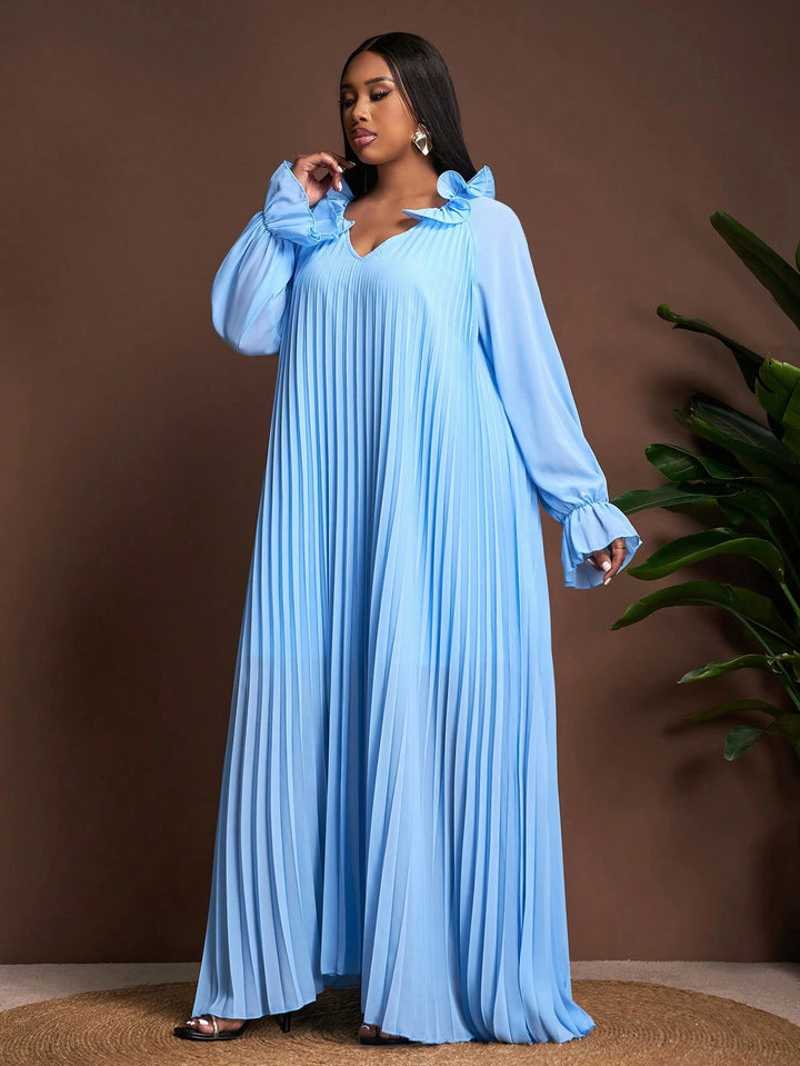 Rochie maxi SHEIN, albastru