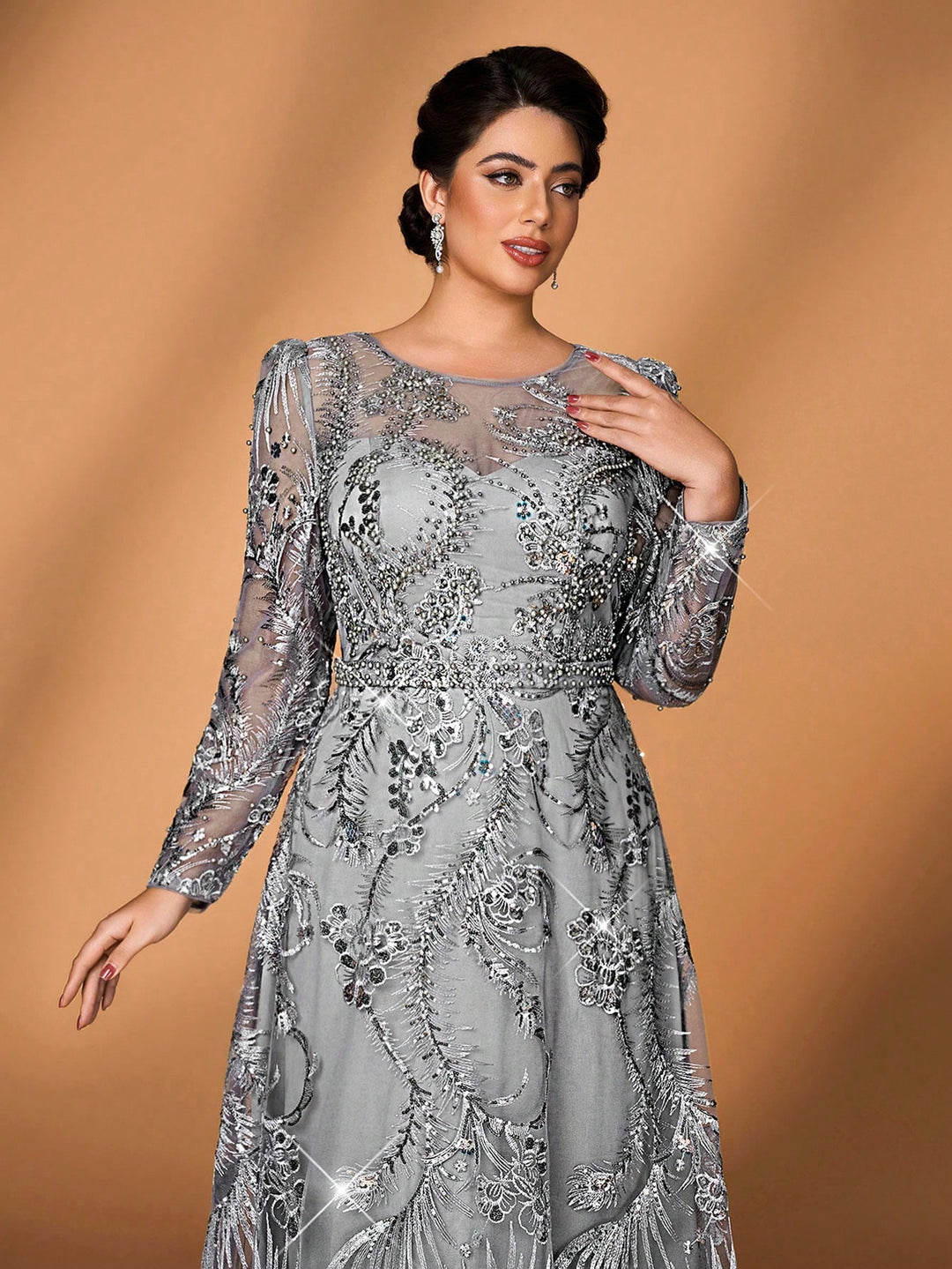 Rochie SHEIN, gri