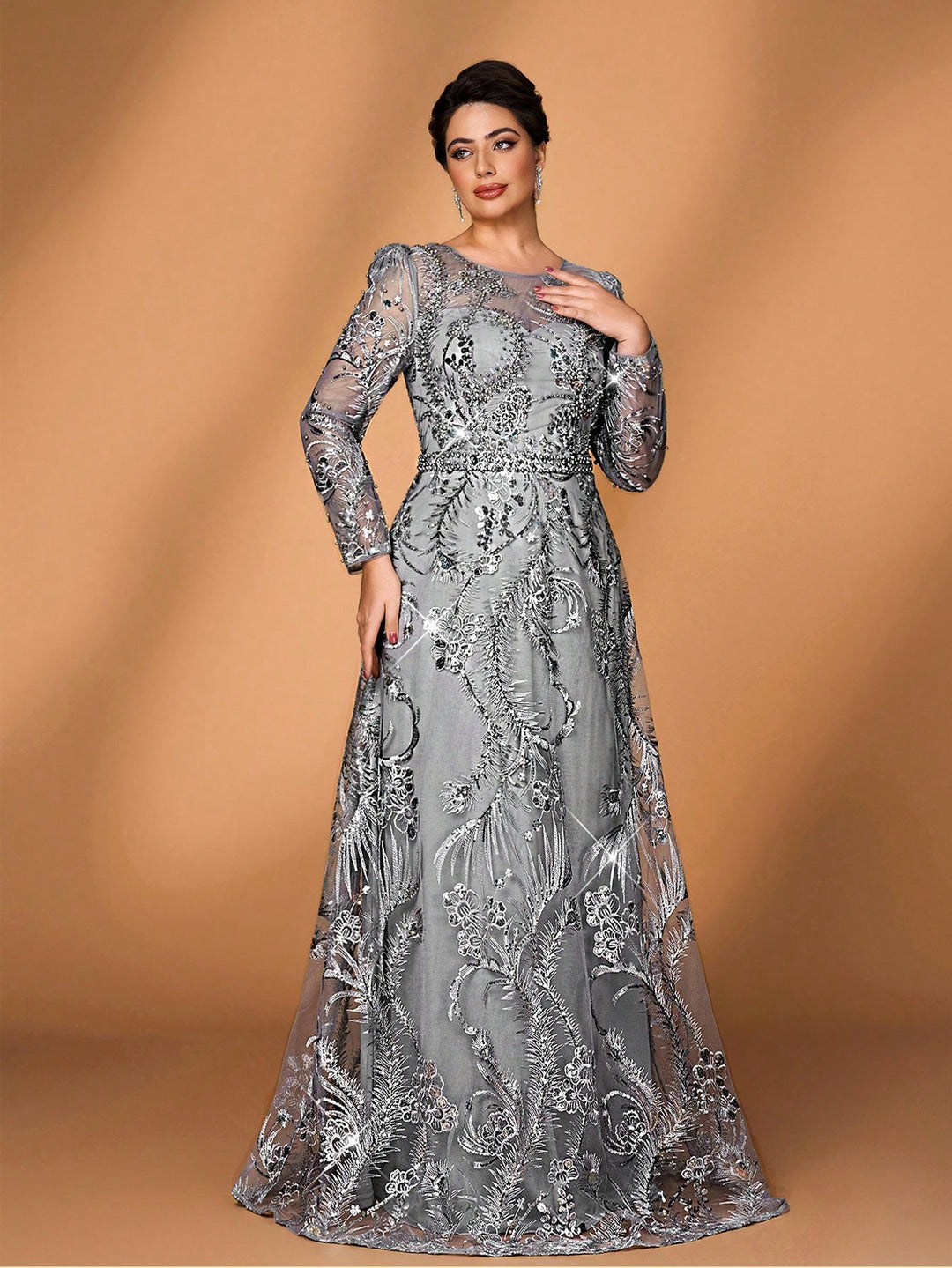 Rochie SHEIN, gri