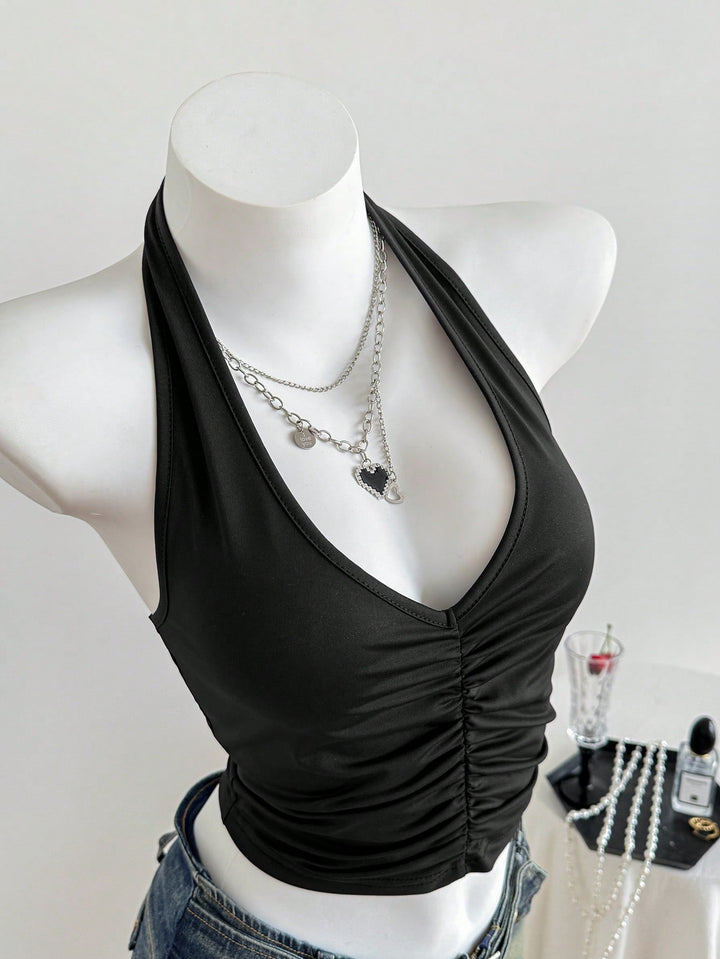 SHEIN fekete atléta