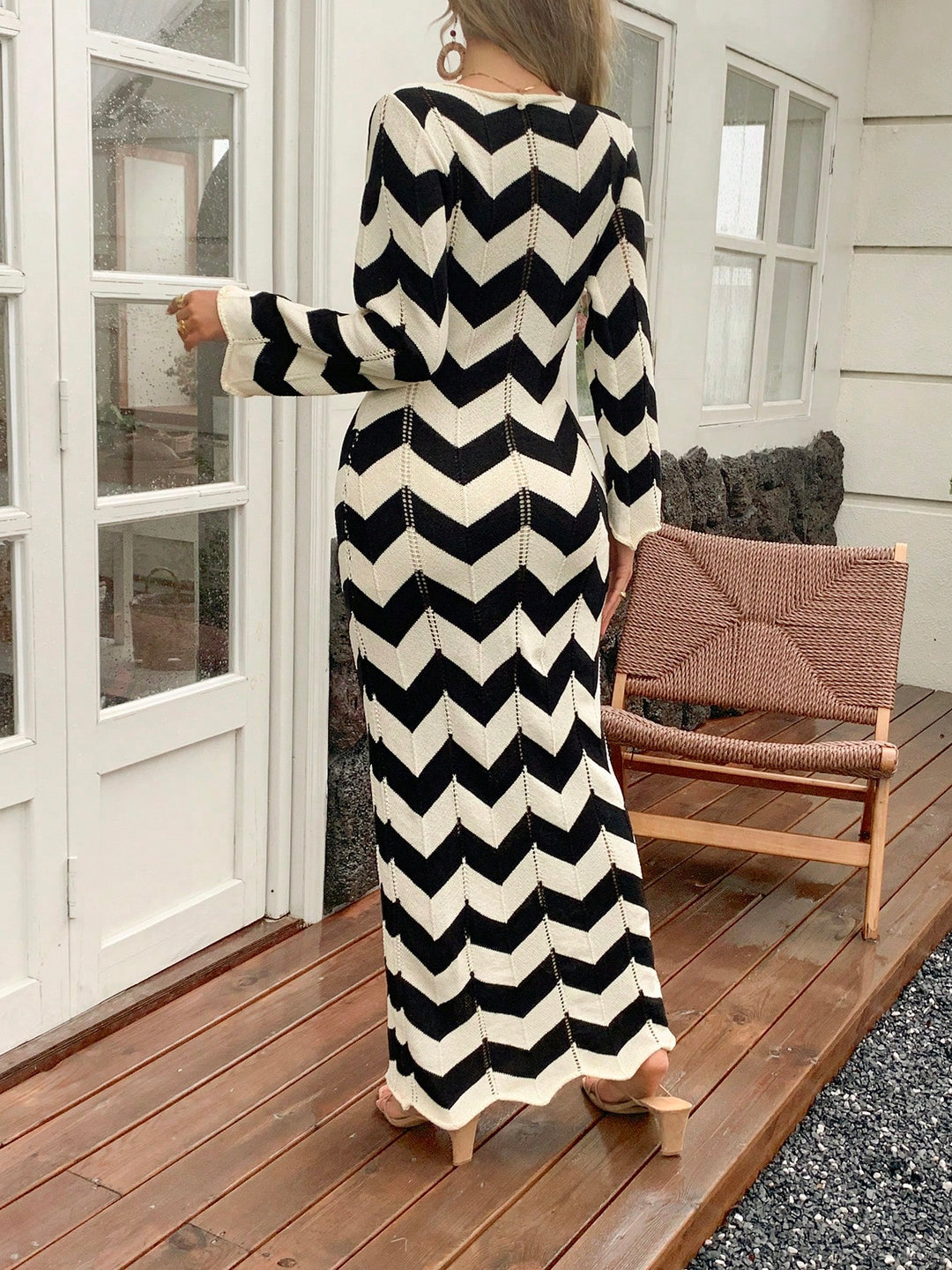 Rochie maxi SHEIN, mix culori