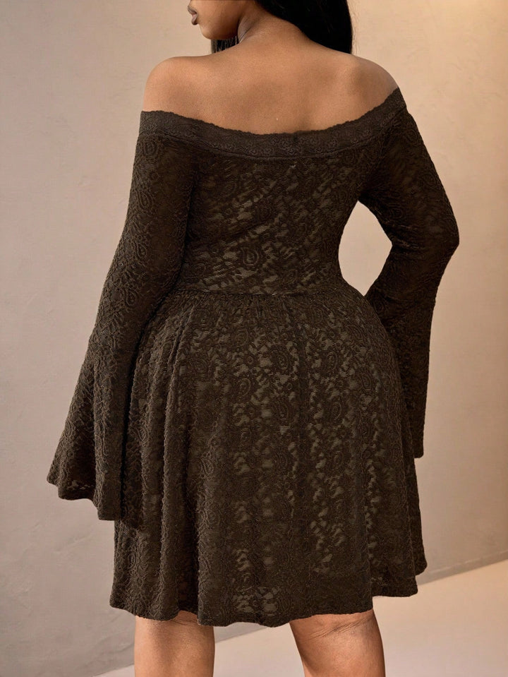 SHEIN barna midi ruha