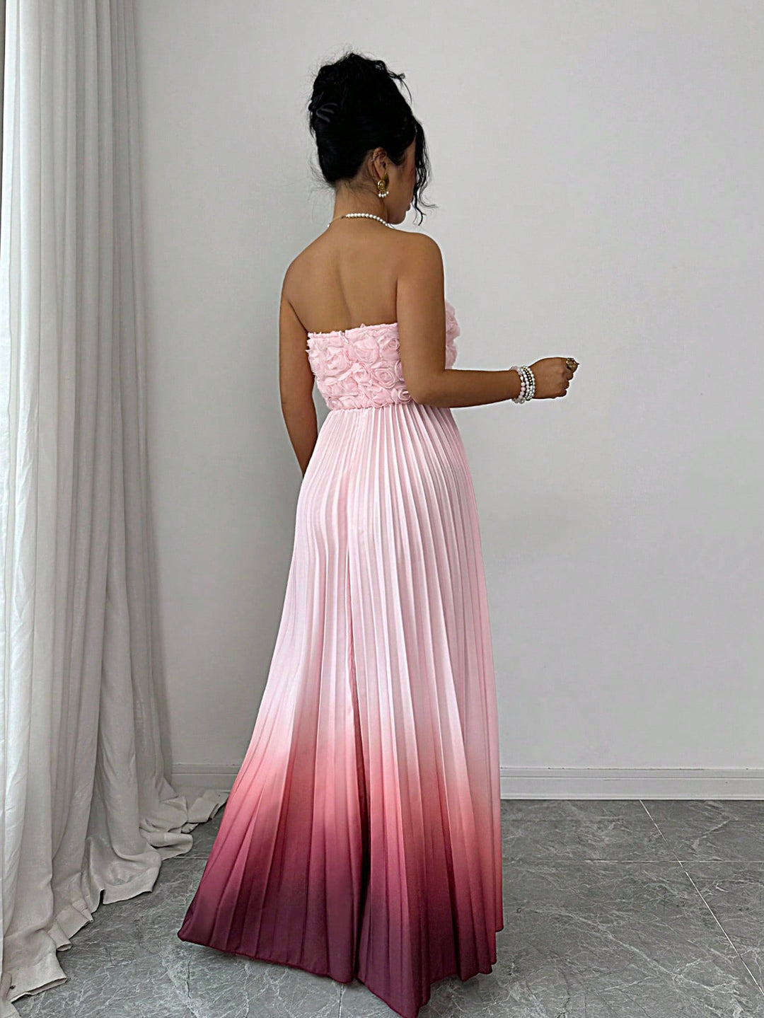 Rochie maxi SHEIN, mix culori