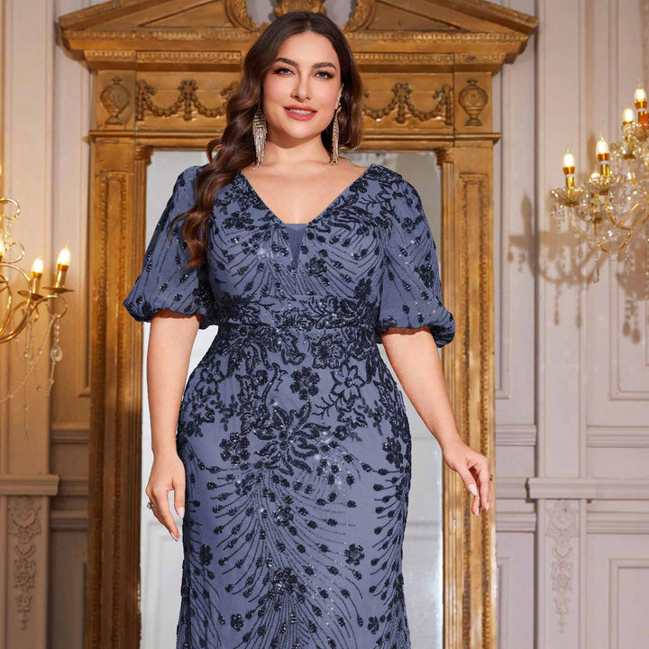 Rochie de seara SHEIN, albastru