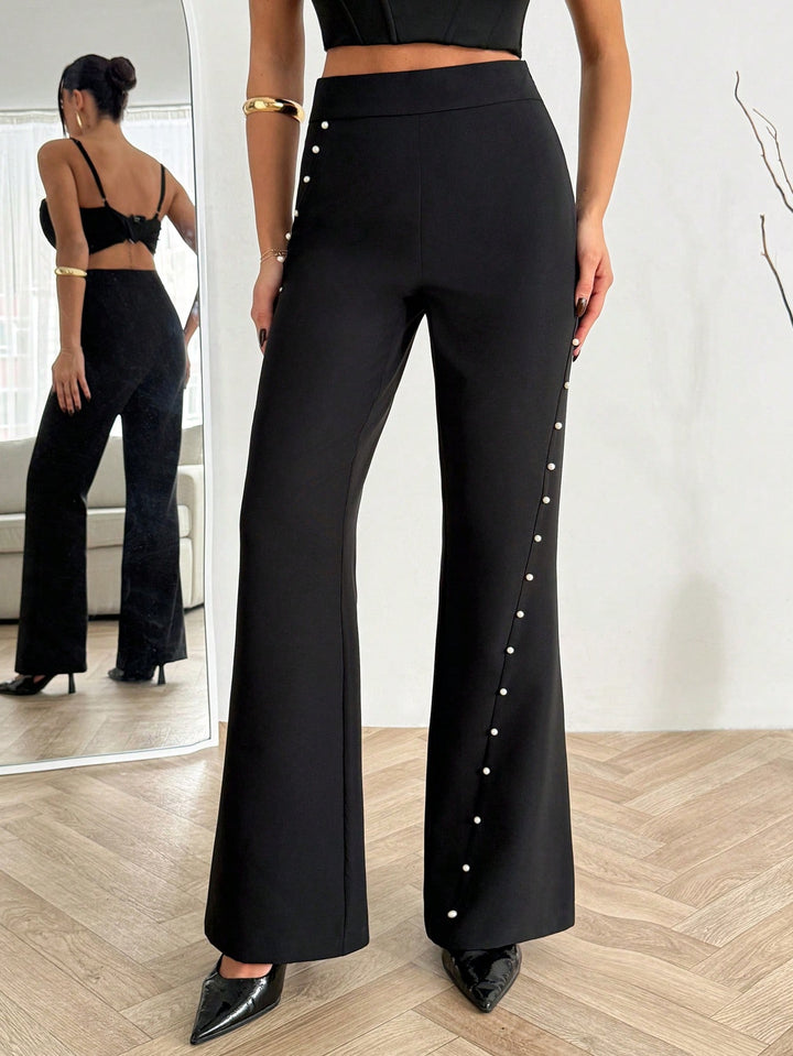 Pantaloni SHEIN, negru