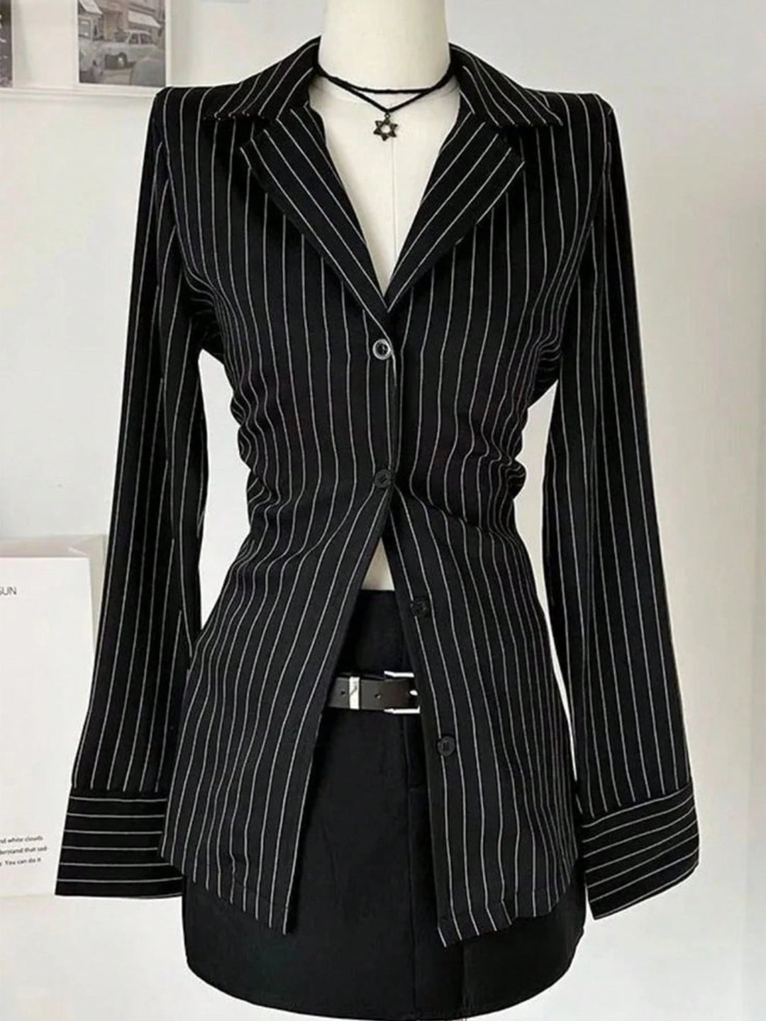 SHEIN ing, fekete