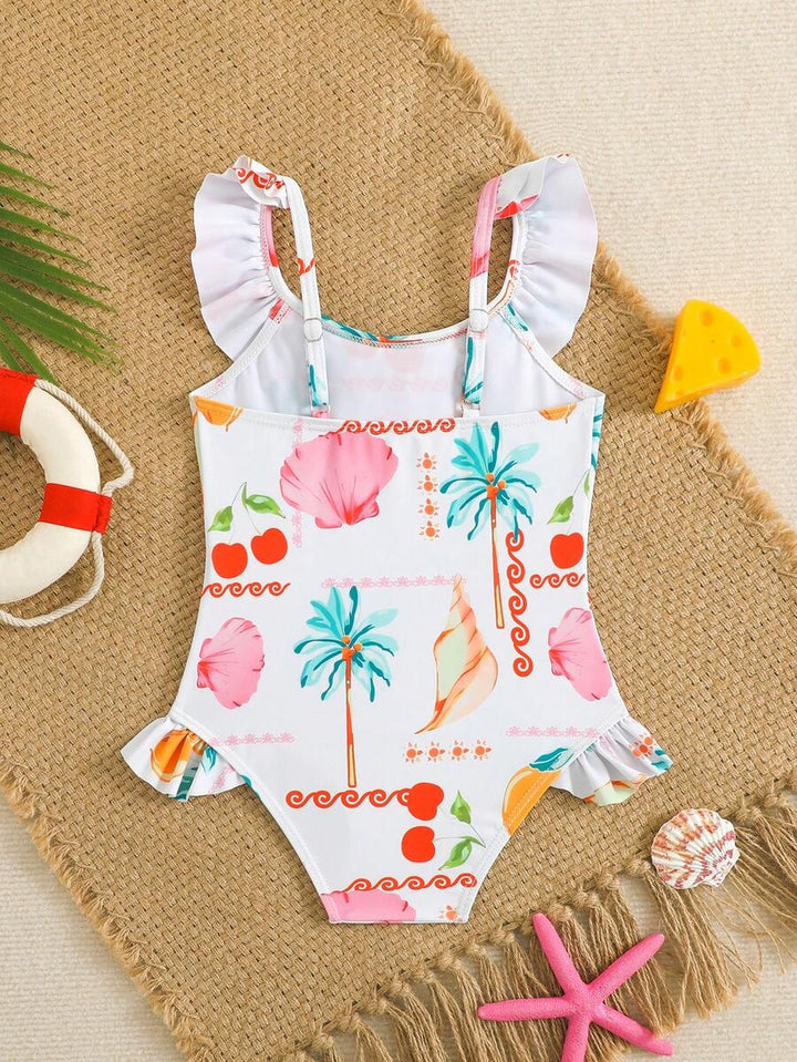 Costum de baie SHEIN, mix culori