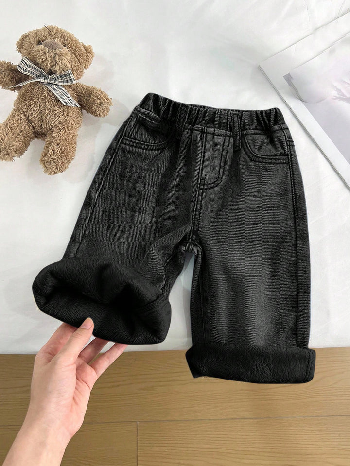 Pantaloni SHEIN, negru