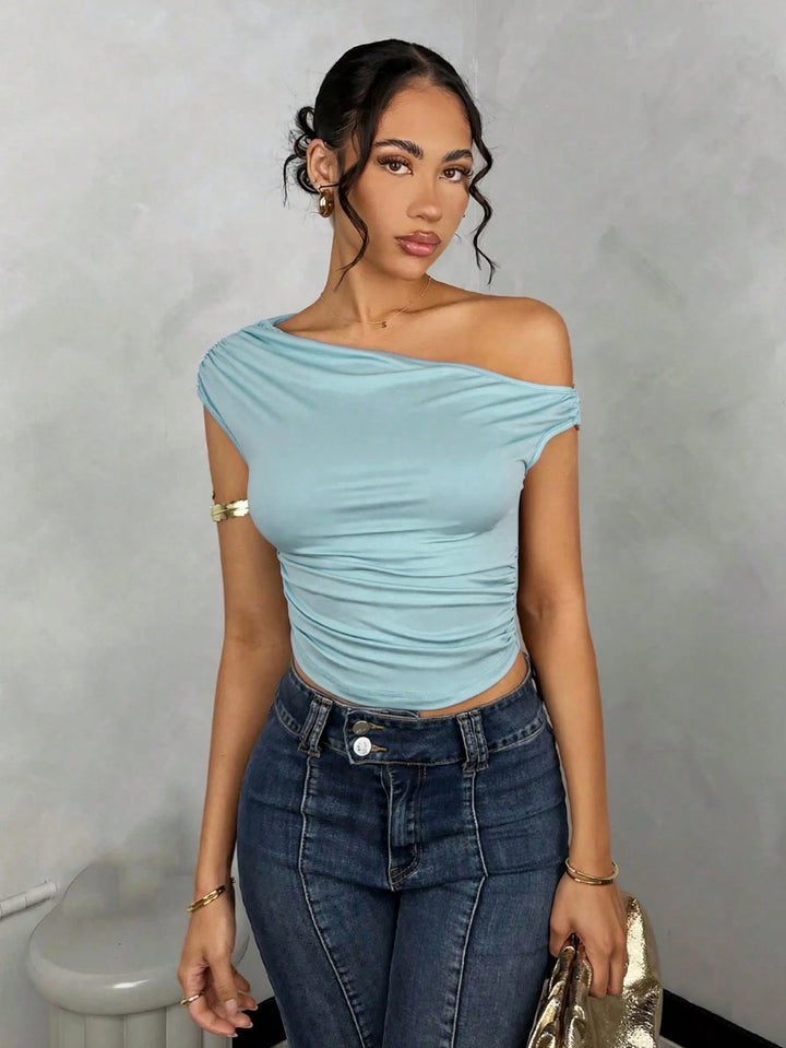 Top SHEIN, verde