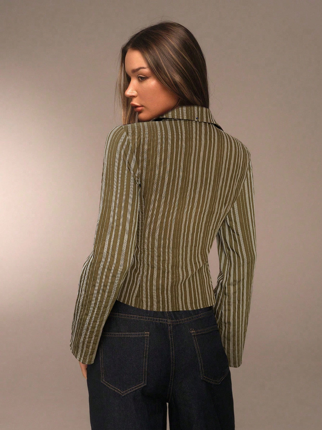 SHEIN ing, khaki
