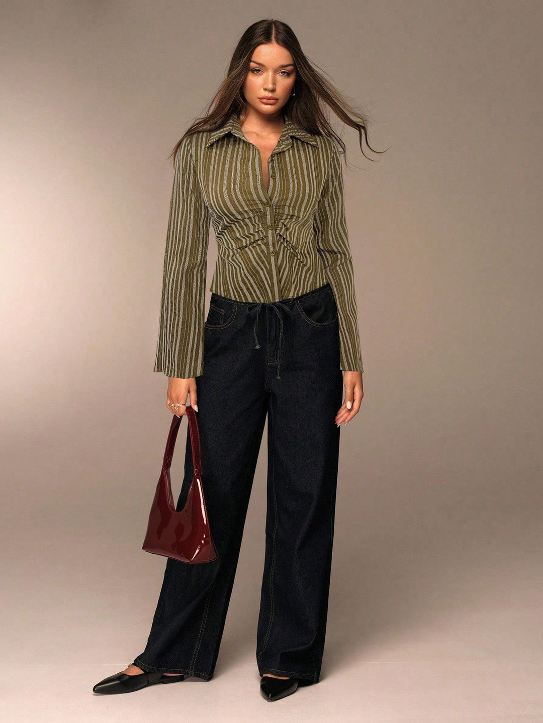 SHEIN ing, khaki
