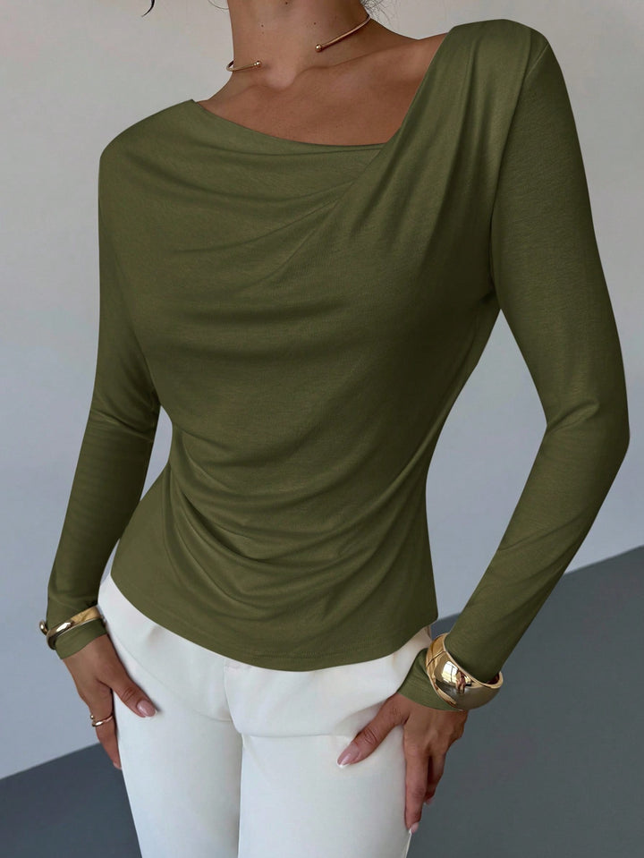 Tricou SHEIN, kaki
