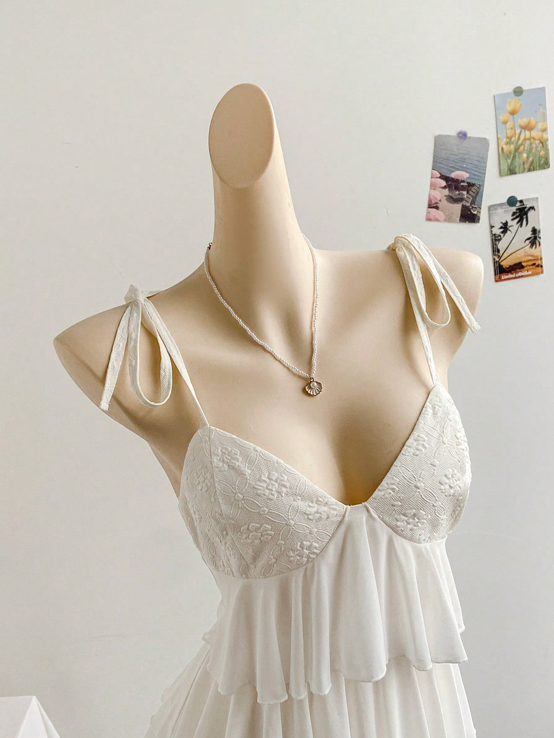Rochie mini SHEIN, bej