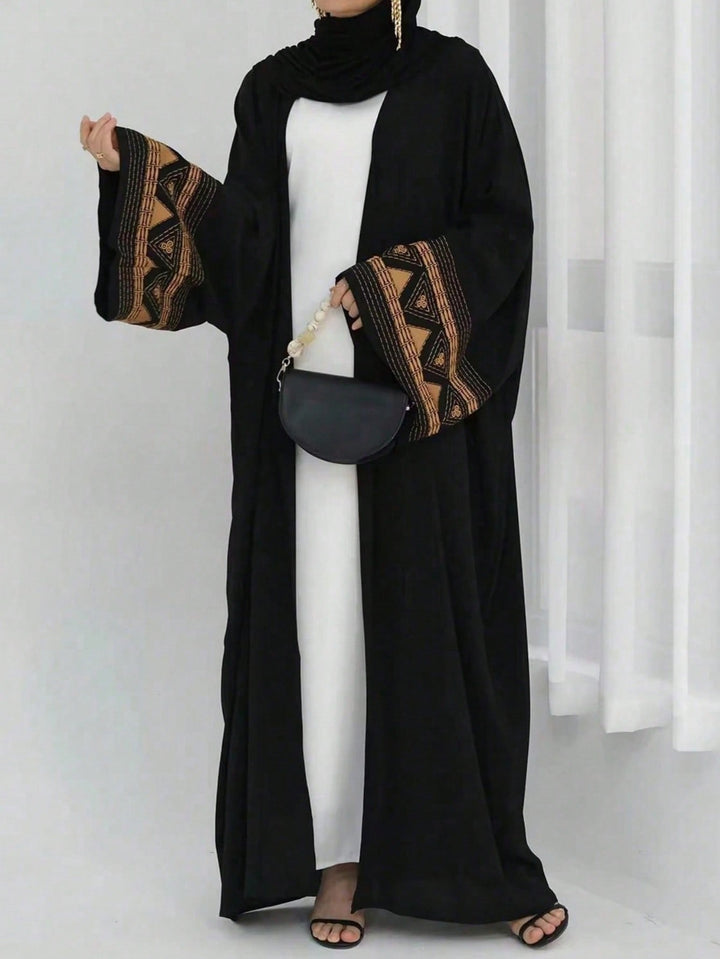 Set caftan și jalabiya SHEIN, negru