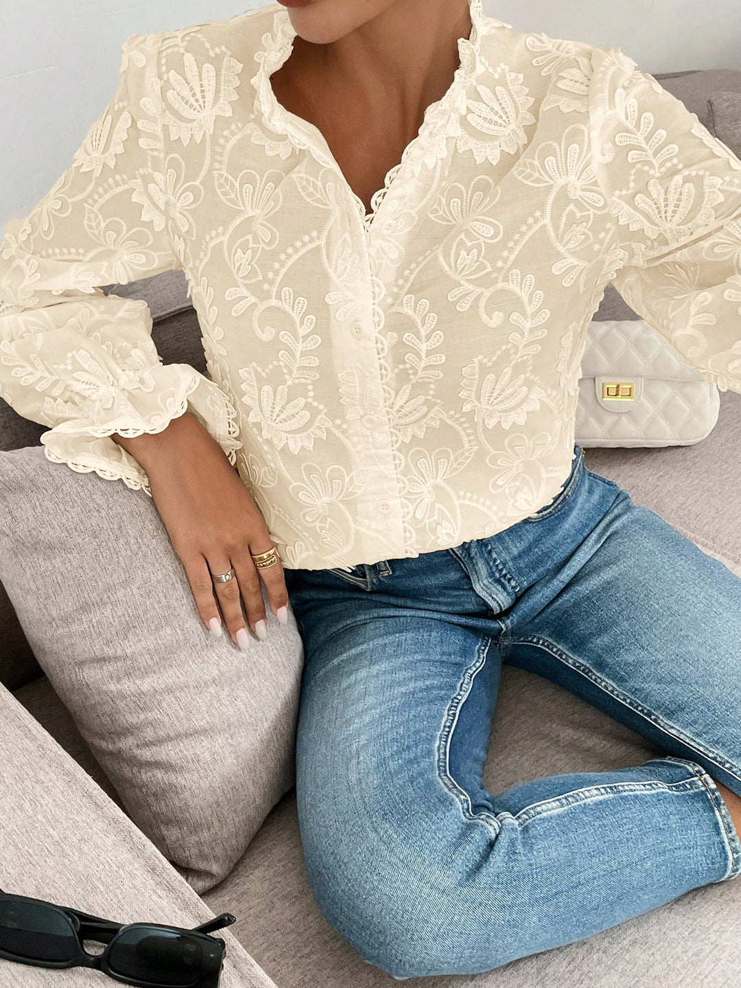 Bluza SHEIN, bej