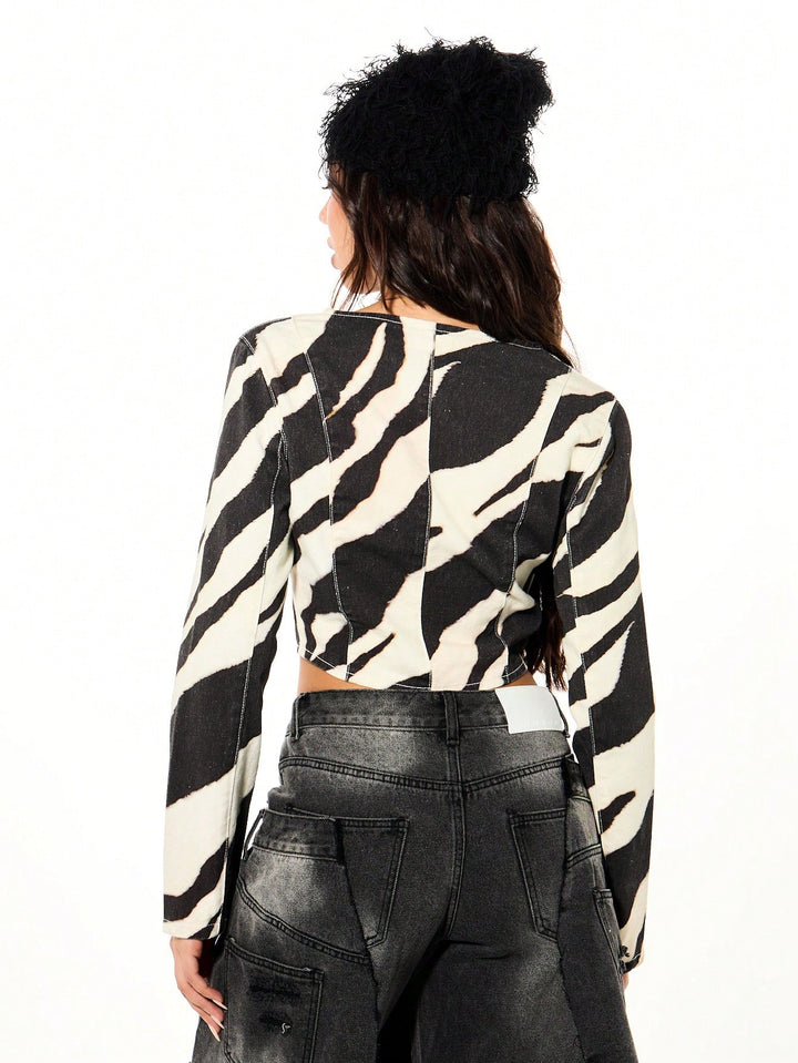 Top SHEIN, negru
