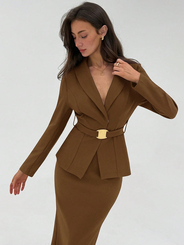 Costum SHEIN, maro