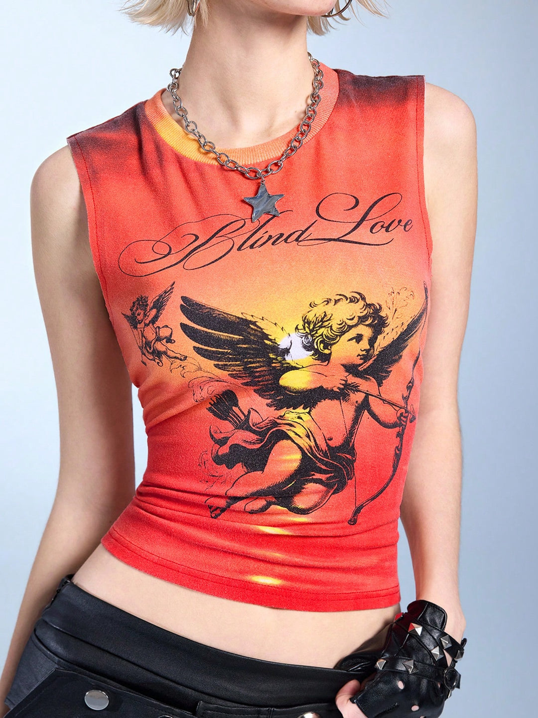 SHEIN top, narancssárga