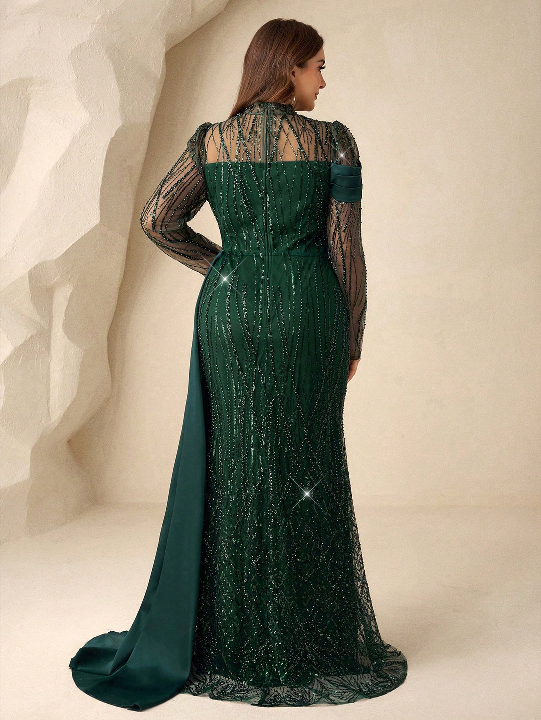 Rochie SHEIN, verde