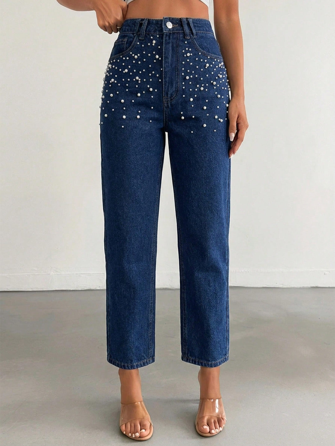 Jeans SHEIN, albastru