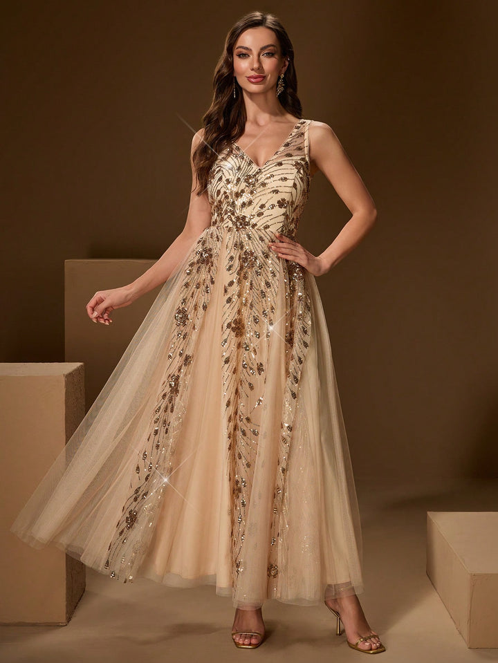 Rochie SHEIN, auriu